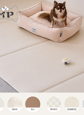 『Memory Pet』韩国直邮woolly宠物狗四段折叠护关节防滑PVC地垫