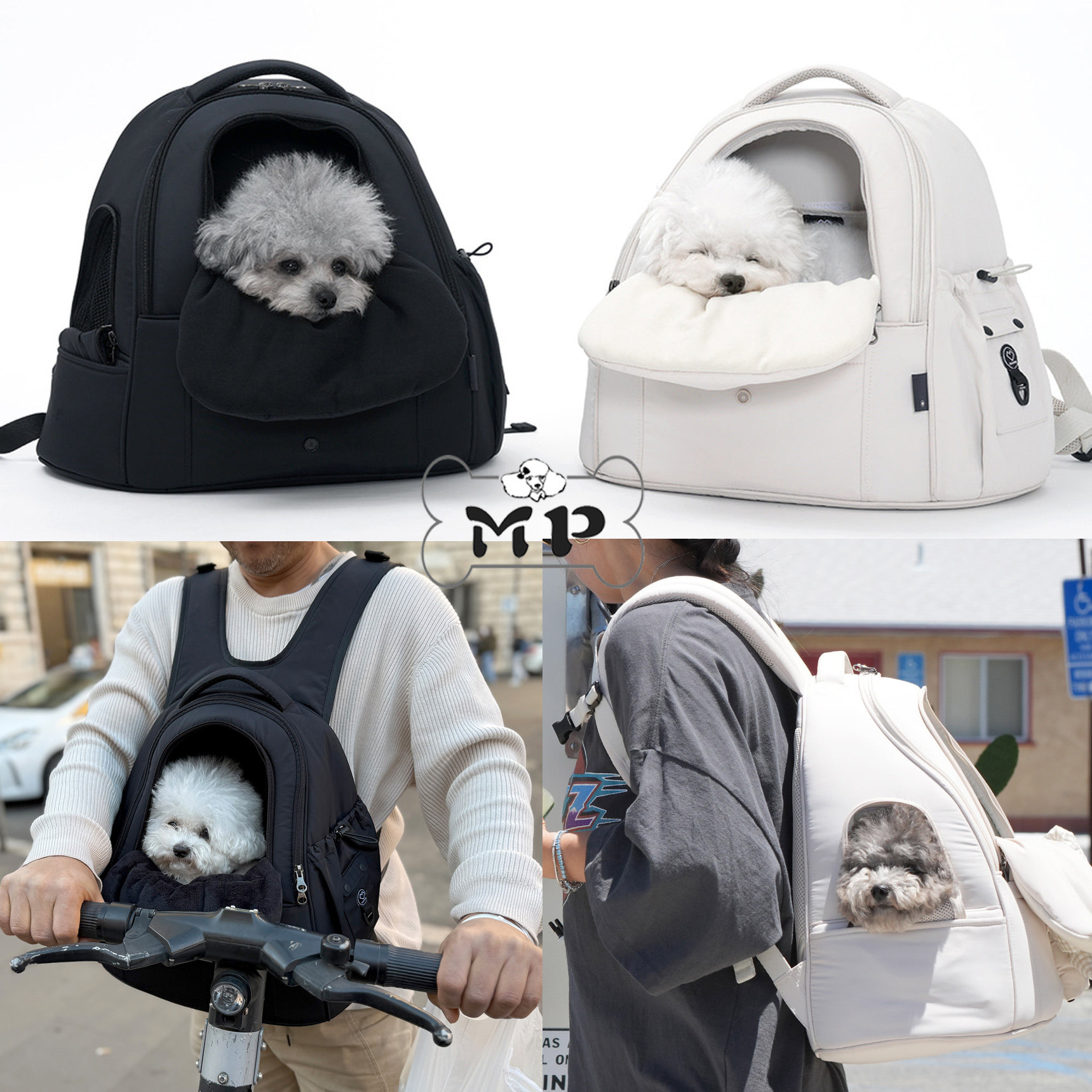 韩国正品宠物可露头双肩包胸前包