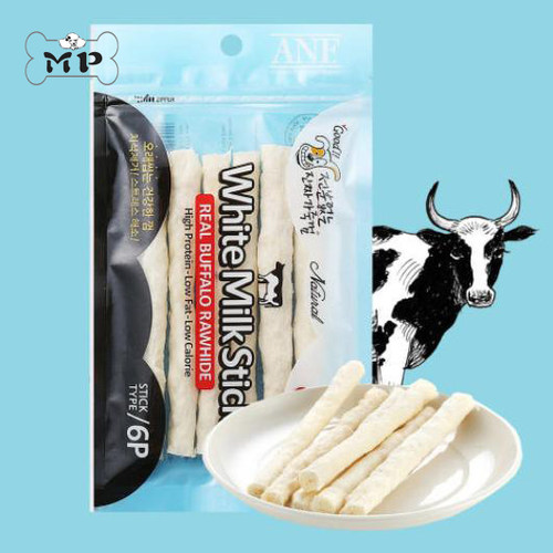 ANF宠物狗狗白色牛奶棒磨牙棒