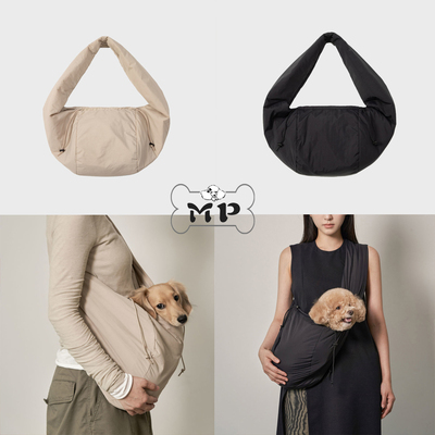 韩代宠物防水单肩斜挎包饺子包