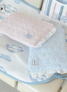 部分现货~韩国代购宠物猫狗可爱粉红爱心蓝色熊蕾丝边冰袋套