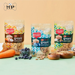 Real宠物狗零食护眼护关节椰子燕麦饼干 Memory Pet 韩国The