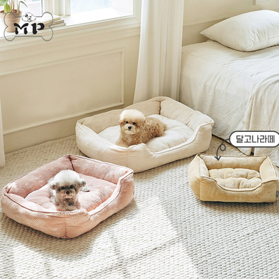 韩代可拆内垫防滑蜂窝睡垫猫狗窝