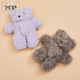 『Memory Pet』韩国代购louisdog宠物秋冬毛绒小熊柔软陪伴型枕头