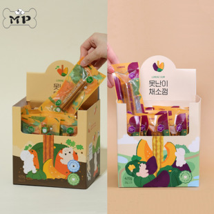 韩国lorenz宠物狗狗红薯南瓜胡萝卜去牙垢咬胶零食 Pet Memory