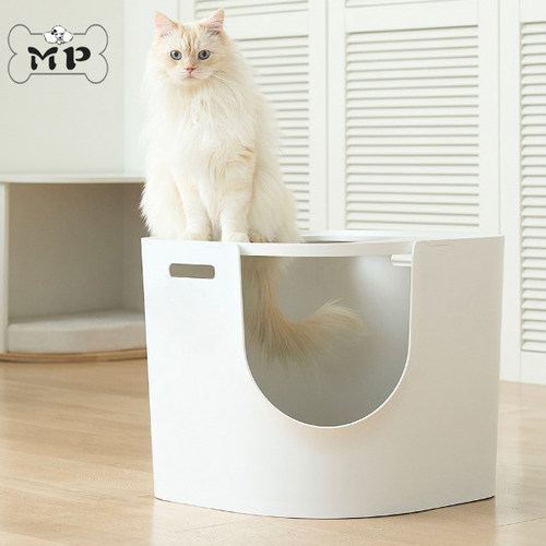 高强度PP坚固抗菌易清洗猫砂盆