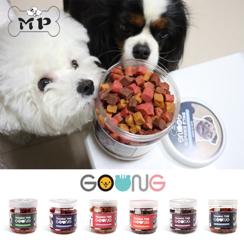 韩国GOONG狗零食牛肉粒500g