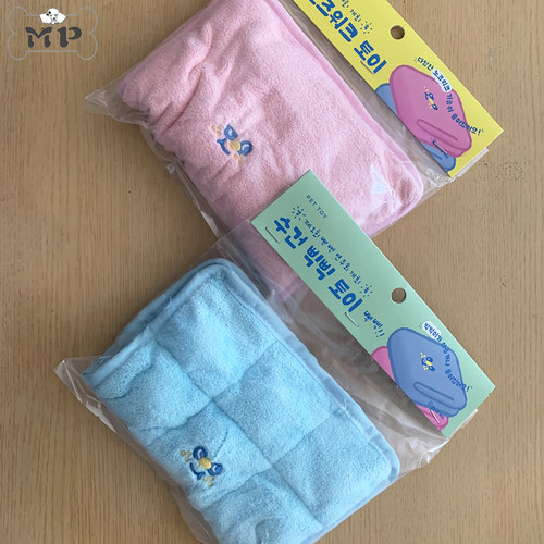 biteme狗狗蓬松毛巾藏食发声玩具