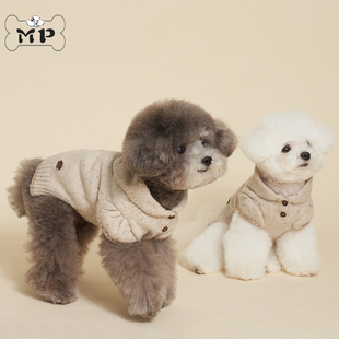 『Memory Pet』韩国meaningless宠物羊毛混纺围巾领泡泡袖针织衫