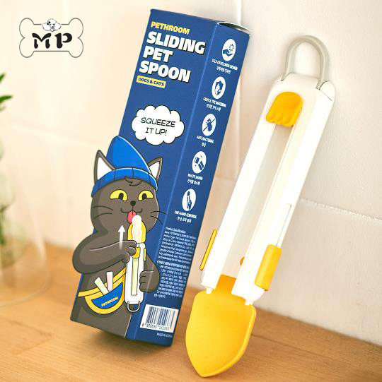 现货~韩国pethroom宠物猫狗肉泥果泥食用挤压滑动宠物勺,宠物/宠物食品及用品,猫狗勺,淘宝优惠券,粉丝福利购,淘宝优惠卷