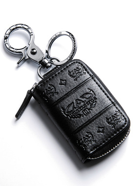 日本㊣品GARSON㊣DAD全车改装精致豪华小巧奢华印花皮质钥匙包
