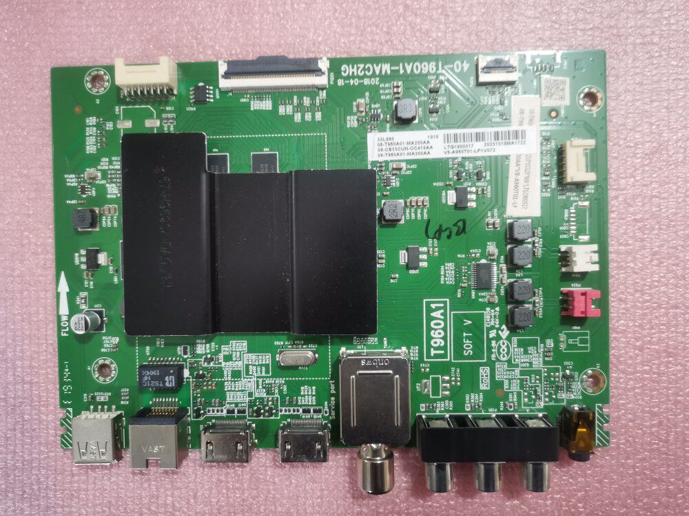 TCL 55L2/L680 40- T960A1-MAC/D2HG主板，屏ST5461D07测好成色新