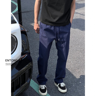 美式秋季薄款速干休闲裤