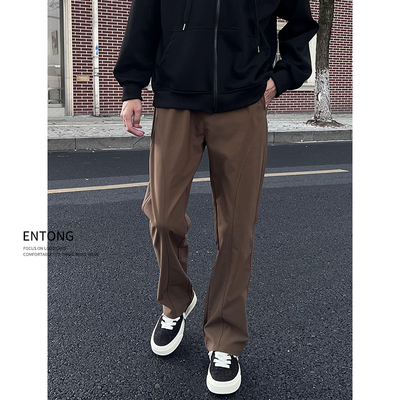 美式复古设计感休闲裤