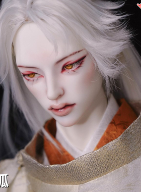 USDOLL原创正版BJD娃娃SD男体75CM壮体大叔裸娃 白狐(78折送礼包)
