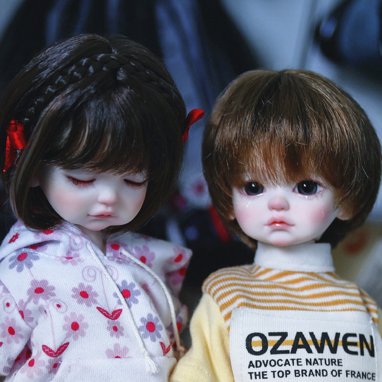 HD8分女小玥玥眠眼BJD娃娃正版SD