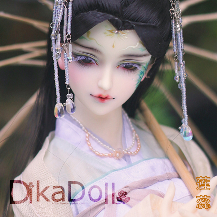 DK3分古装女莲蕊BJD娃娃大女全套