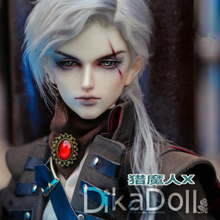 Dikadoll/DK原创正版BJD娃娃SD男体人偶裸娃70大叔全套 猎魔人X