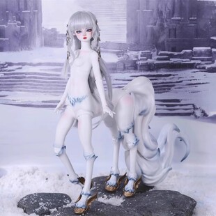 GEM原创正版1/4BJD娃娃身体SD人偶4分男女人马素体48cm人马体配身