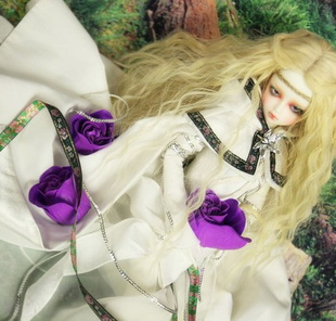 1/4 BJD人偶娃娃衣服岛社4分官配SD四分女装 公主风洋装AMY官服