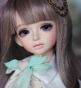 1/4BJD人偶娃娃服装MK4分莉莉安官服清新风格裙子套+袜子靴子假发