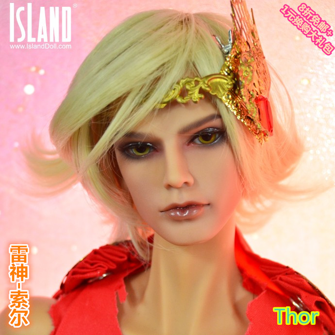 岛社3分叔雷神索尔BJD娃娃正版SD