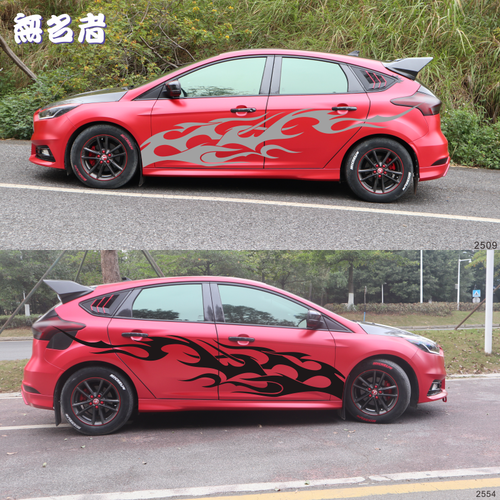 丰田图腾贴纸拉花机盖