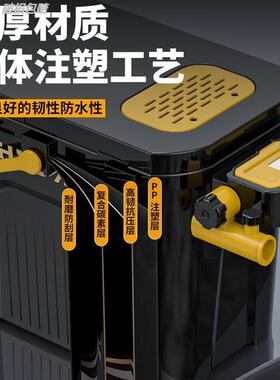 加厚可坐多功能钓桶野钓冰钓路亚桶硬壳内置收纳盒钓鱼800度钓箱