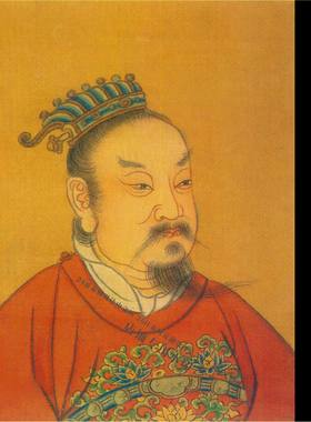 高清刘秀画像东汉王朝开国皇帝汉光武帝装饰画jpg格式tif图片素材