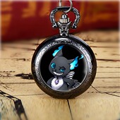 扭曲Twisted仙境游戏周边 Wonderland青少年怀表项链表创意礼物表