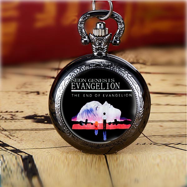 新世纪福音战士EVA第三使徒周边青少年怀表项链表创意个性礼物表
