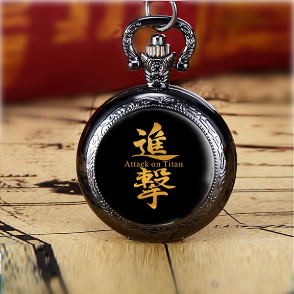 进击的巨人自由之翼二次元周边青少年怀表项链表创意个性礼物表