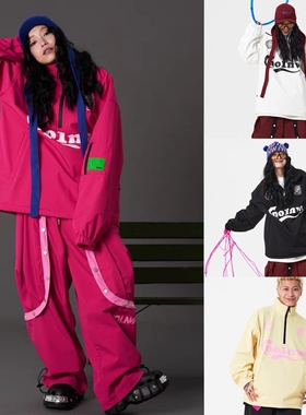 FreeSpin新款NO1NW软壳加绒立领卫衣男女单板双板滑雪防泼水包邮