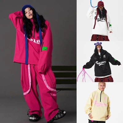 FreeSpin新款NO1NW软壳加绒立领卫衣男女单板双板滑雪防泼水包邮