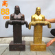 纯铜大号炎帝全身站像摆件三皇五帝之神农大帝炎帝神像供奉保平安