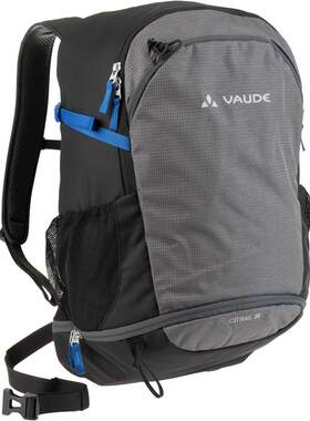 欧洲代购VAUDE/巍德女士双肩背包水袋仓压缩束带30升透气网背