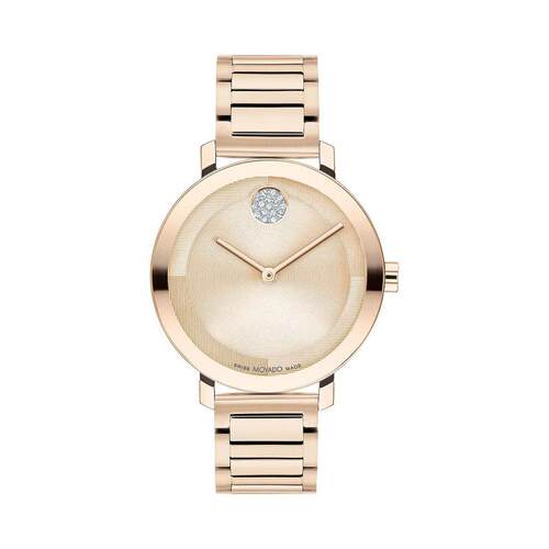海外代购Movado/摩凡陀女士手表欧美腕表瑞士机芯生活防水