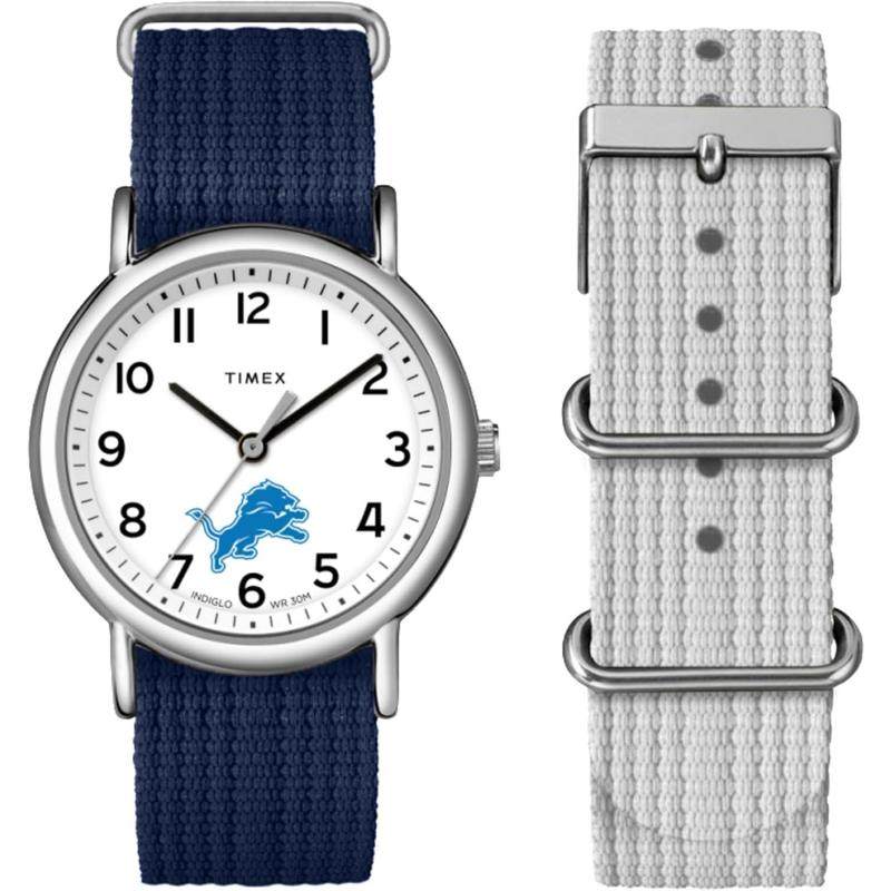 代购Timex天美时男士腕表夜光计时指针30米防水布带防水钢扣