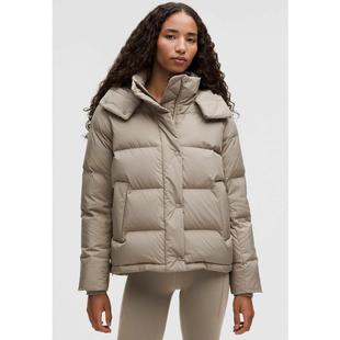 代购lululemon露露乐蒙女士羽绒服保暖性强防风性能轻便保暖