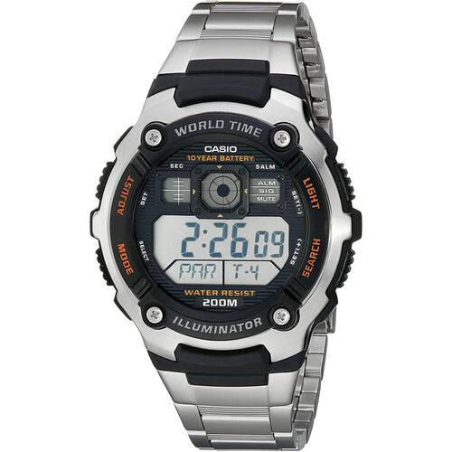 CASIO卡西欧日韩腕表AE2000WD1AV男款专柜2024新款代购美国款手表