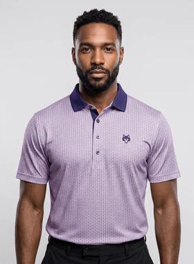 海外代购Greyson Clothiers男士高尔夫上装透气吸汗短袖翻领