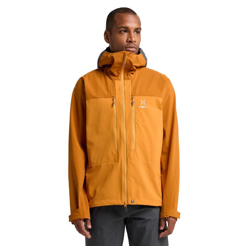 Haglofs火柴棍 Roc Sight Softshell Jacket 软壳冲锋衣男防水