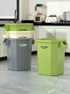 大容量垃圾桶家用新款卫生桶客厅收纳桶加厚办公室纸篓商用环卫桶