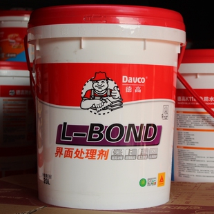 德高界面处理剂L-BOND混凝土瓷砖拉毛添加剂起沙自流平增强剂20L