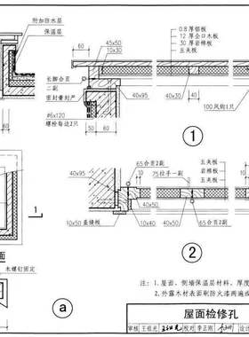 成品检修孔12J201屋面上人孔国标工艺按需定制厂家直供防水百分百
