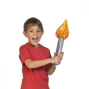 充气火炬火焰棒玩具儿童舞台表演道具运动会加油棒啦啦队加油棒