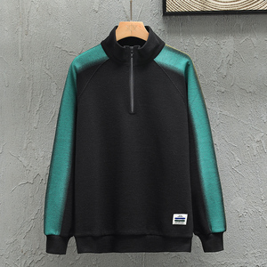新款POLO衫灰墙挂拍华夫格休闲套头上衣XZ304B-W3318P40图片