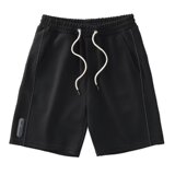 纯色夏季百搭男潮时尚潮牌青春流行宽松型五分裤XZ302B-1-K192P20，男装休闲裤，星座302B-1