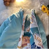 情侣两面穿冬季感百搭棉服港风ins潮牌棉袄面包服XZ304B-MY308P78，男装棉衣，星座302B-1