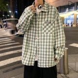 男生休闲毛呢休闲时尚舒适洋气衬衫领夹克XZ302B-1-JK23116P60，男装夹克，星座302B-1